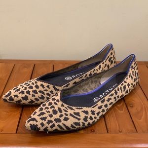 ROTHY’S leopard print flats